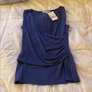 Navy going out or work top